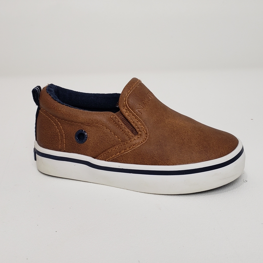 Kids Brown Slip-On Shoes!